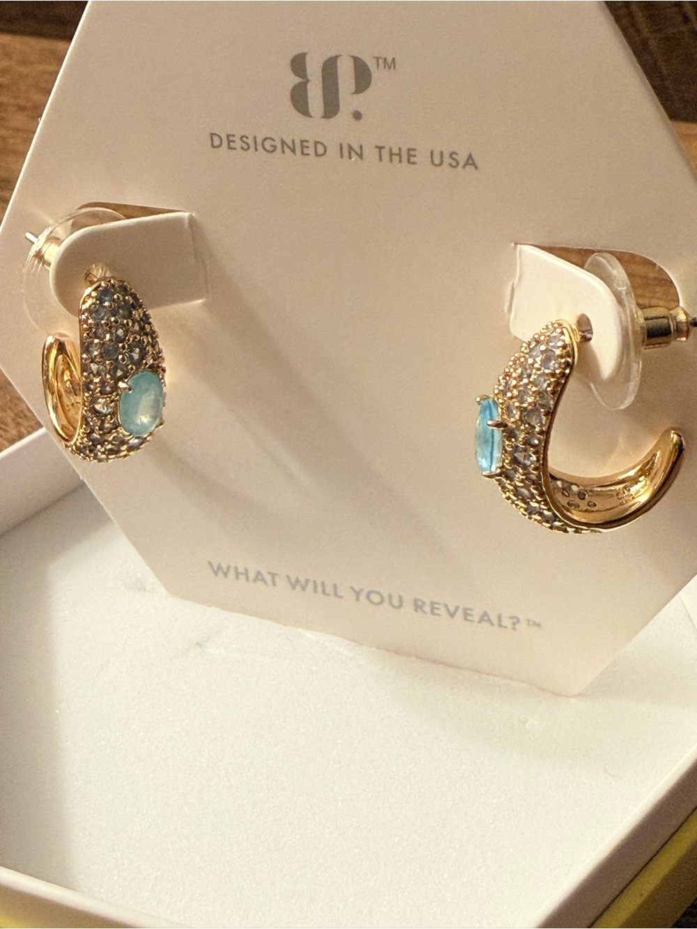 Bomb Party OG earring “Dauphine Drops”